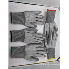PU-Handschuh mit Innenhandbeschichtung, Schnittfestigkeitsgrad 5/C